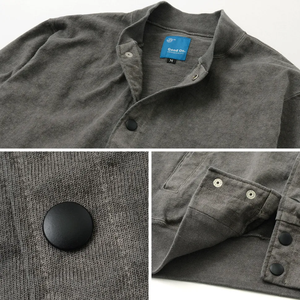 GOOD ON / Heavy Jersey Stadium Jacket