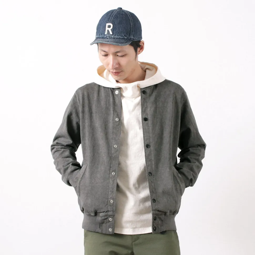 GOOD ON / Heavy Jersey Stadium Jacket