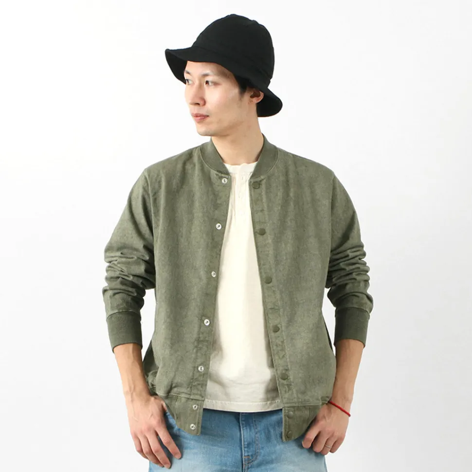 GOOD ON / Heavy Jersey Stadium Jacket