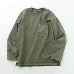 GOOD ON / Heavy Raglan Pocket T-Shirt Long Sleeve