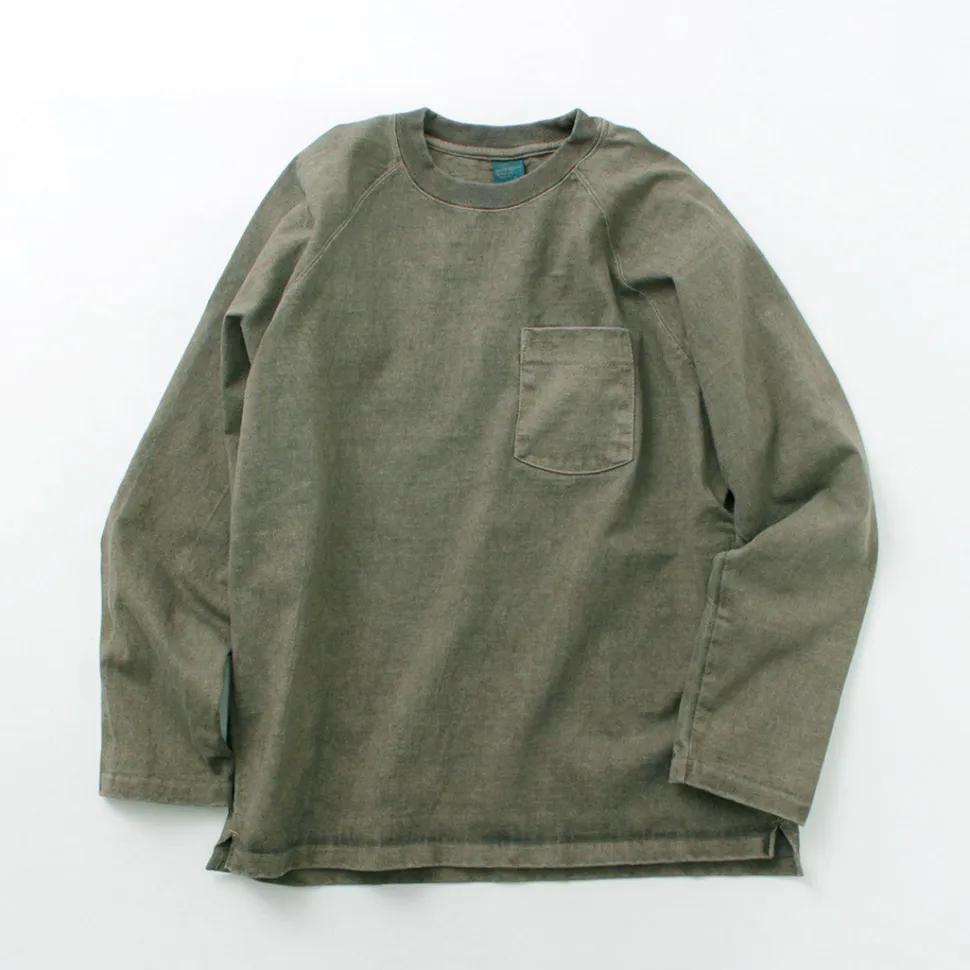GOOD ON / Heavy Raglan Pocket T-Shirt Long Sleeve