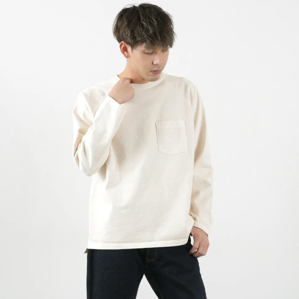 GOOD ON / Heavy Raglan Pocket T-Shirt Long Sleeve