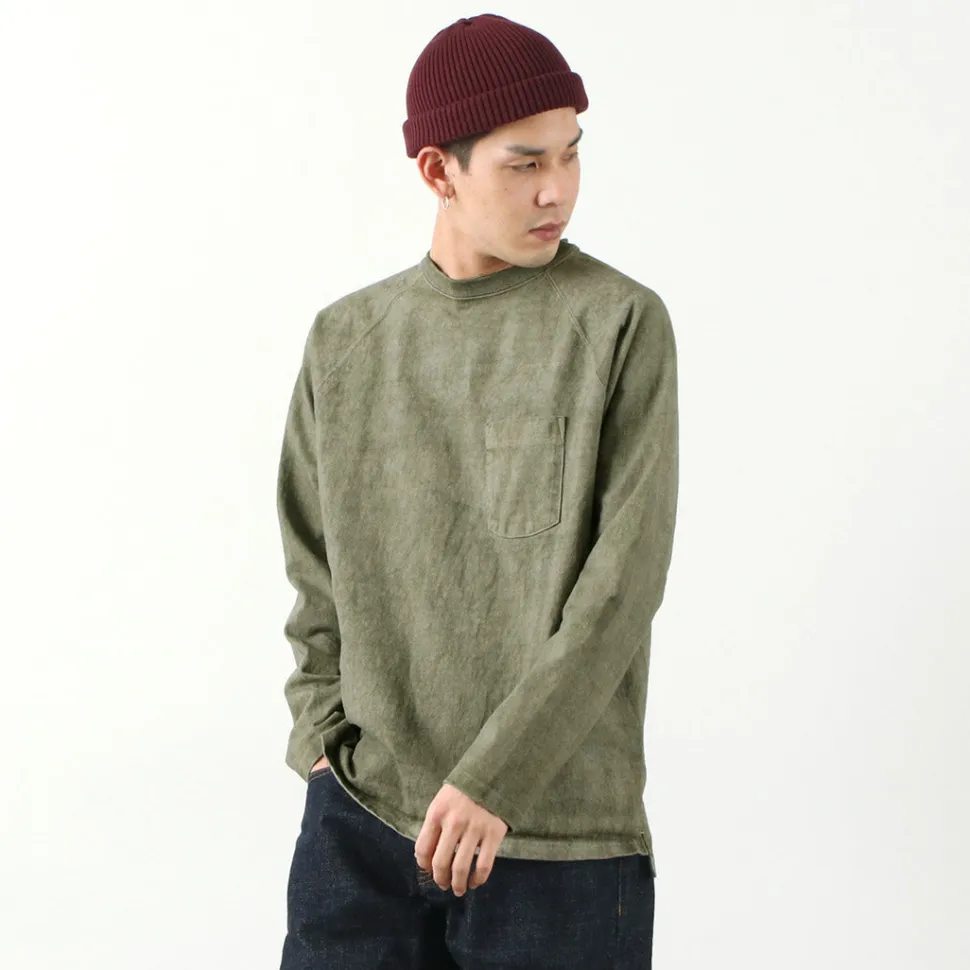 GOOD ON / Heavy Raglan Pocket T-Shirt Long Sleeve