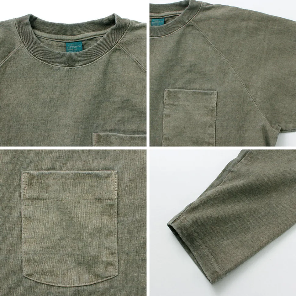 GOOD ON / Heavy Raglan Pocket T-Shirt Long Sleeve
