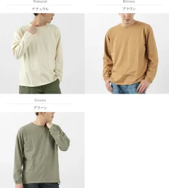 Good On / Organic long sleeve crew neck t-shirt