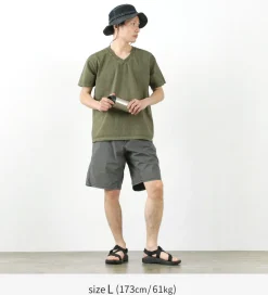 GOOD ON / Short sleeve V-neck T-shirt
