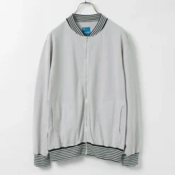 GOOD ON / Striped Rib Tee Track Jacket