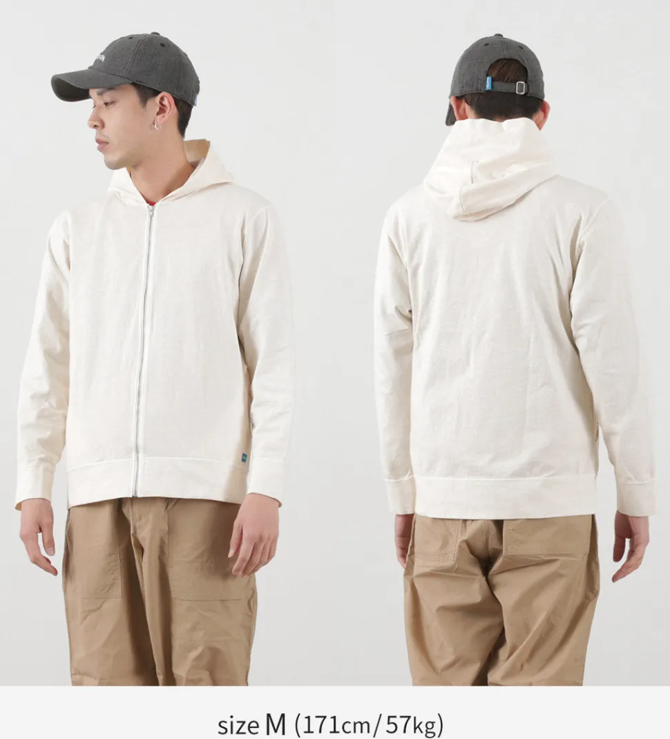 GOOD ON / Zip Tee Parka Pigment Dye