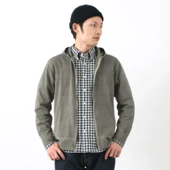 GOOD ON / Zip Tee Parka Pigment Dye