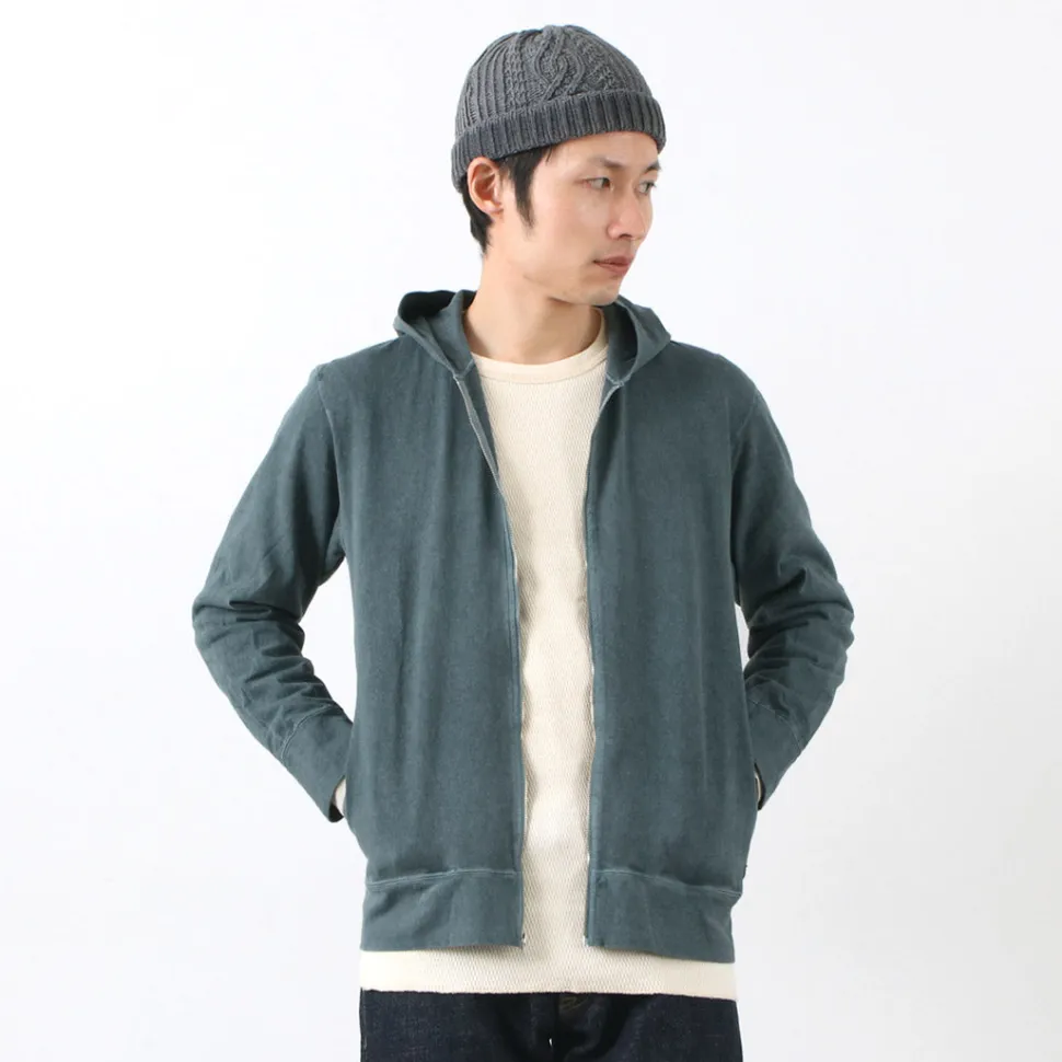 GOOD ON / Zip Tee Parka Pigment Dye
