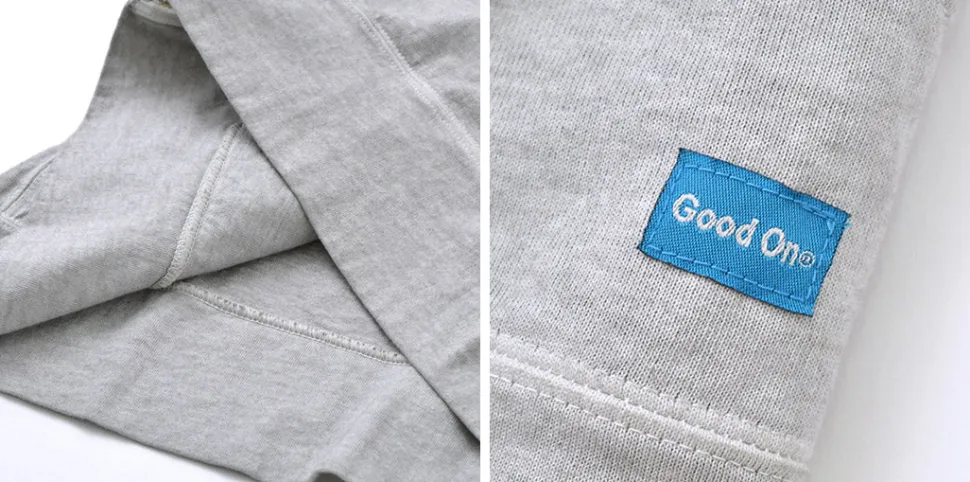 GOOD ON / Zip Tee Parka Pigment Dye