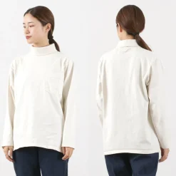 GOODWEAR / Long Sleeve Turtle Neck Pocket Tee