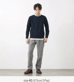 HARLEY OF SCOTLAND / Crew Neck Knit