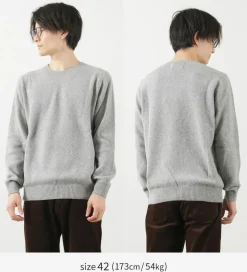 HARLEY OF SCOTLAND / Crew Neck Knit