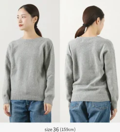 HARLEY OF SCOTLAND / Crew Neck Knit