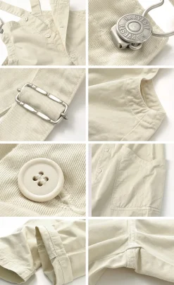 HARVESTY / Overalls / Chino Cross Dye