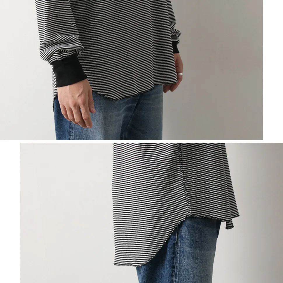 HEALTHKNIT / 2 Pack T-Shirt 7/10 Sleeve + Long Sleeve Waffle
