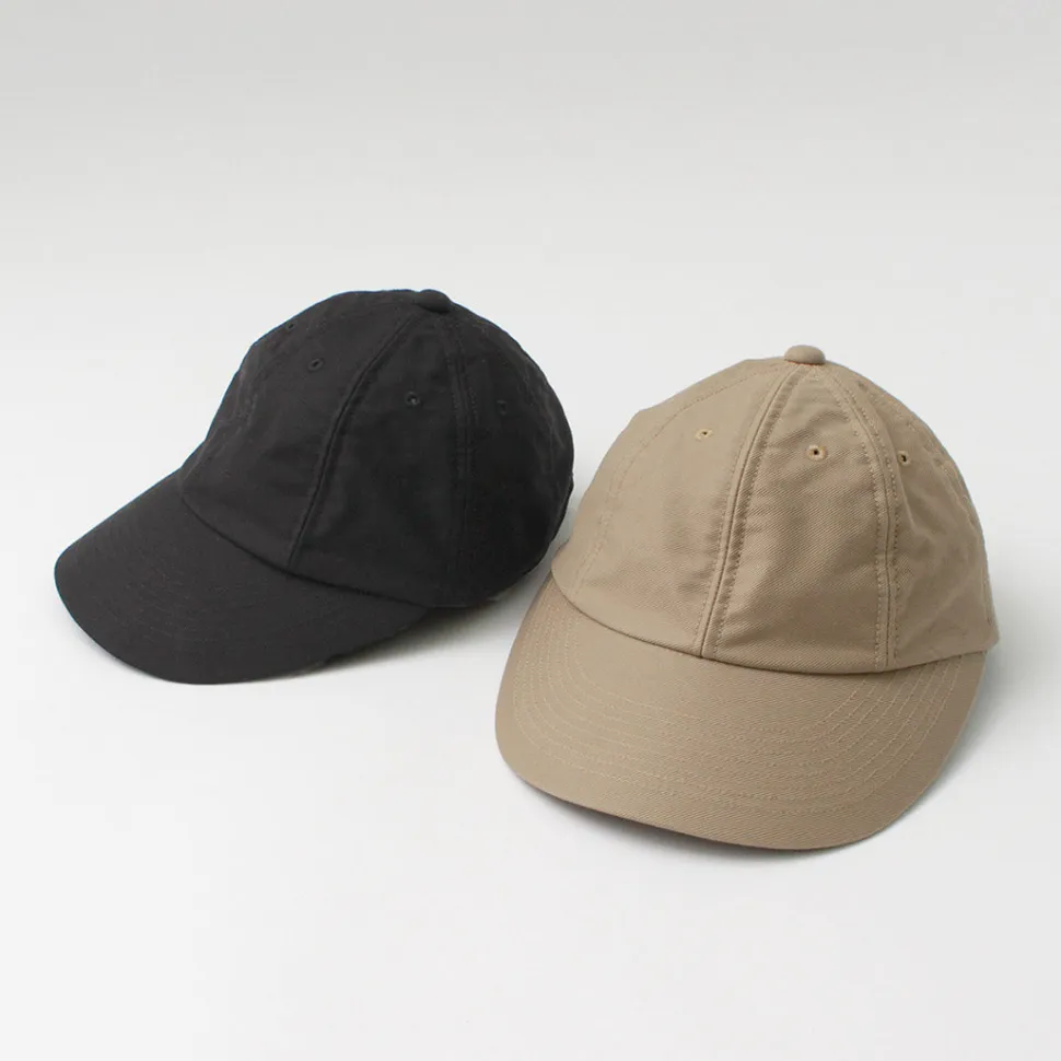 HICOSAKA / Chino Big Visor 8 Panel Cap