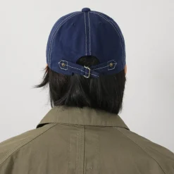 HIGHER / Blue Selvage Denim Cinchback Cap