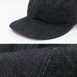 HIGHER / Denim multi-panel cap