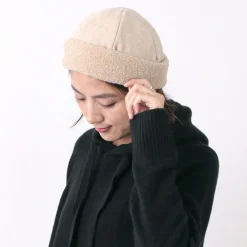 HIGHER / Vintage Wool Flannel Beanie