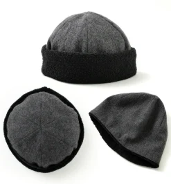 HIGHER / Vintage Wool Flannel Beanie