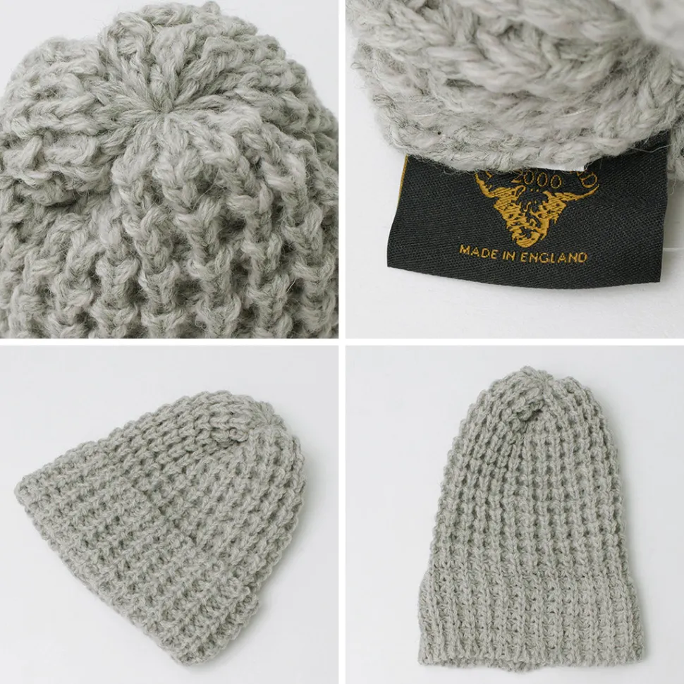 HIGHLAND 2000 / Bob Cap Tuck Stitch (Alpaca x British Wool Mix)