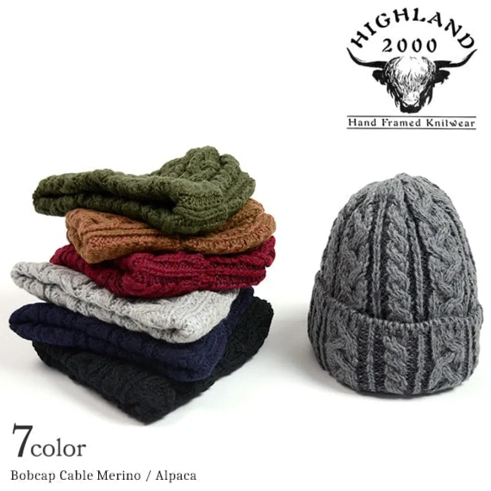 HIGHLAND 2000 / Merino Alpaca Bob Cap