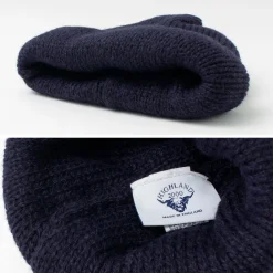 HIGHLAND 2000 / Merino Alpaca Tubular Bobby Cap (Double Turn Up)