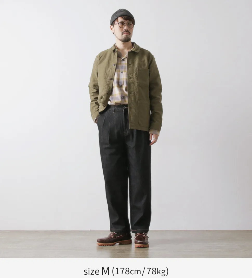 ILL ONE EIGHTY / Denim 2-tuck pants