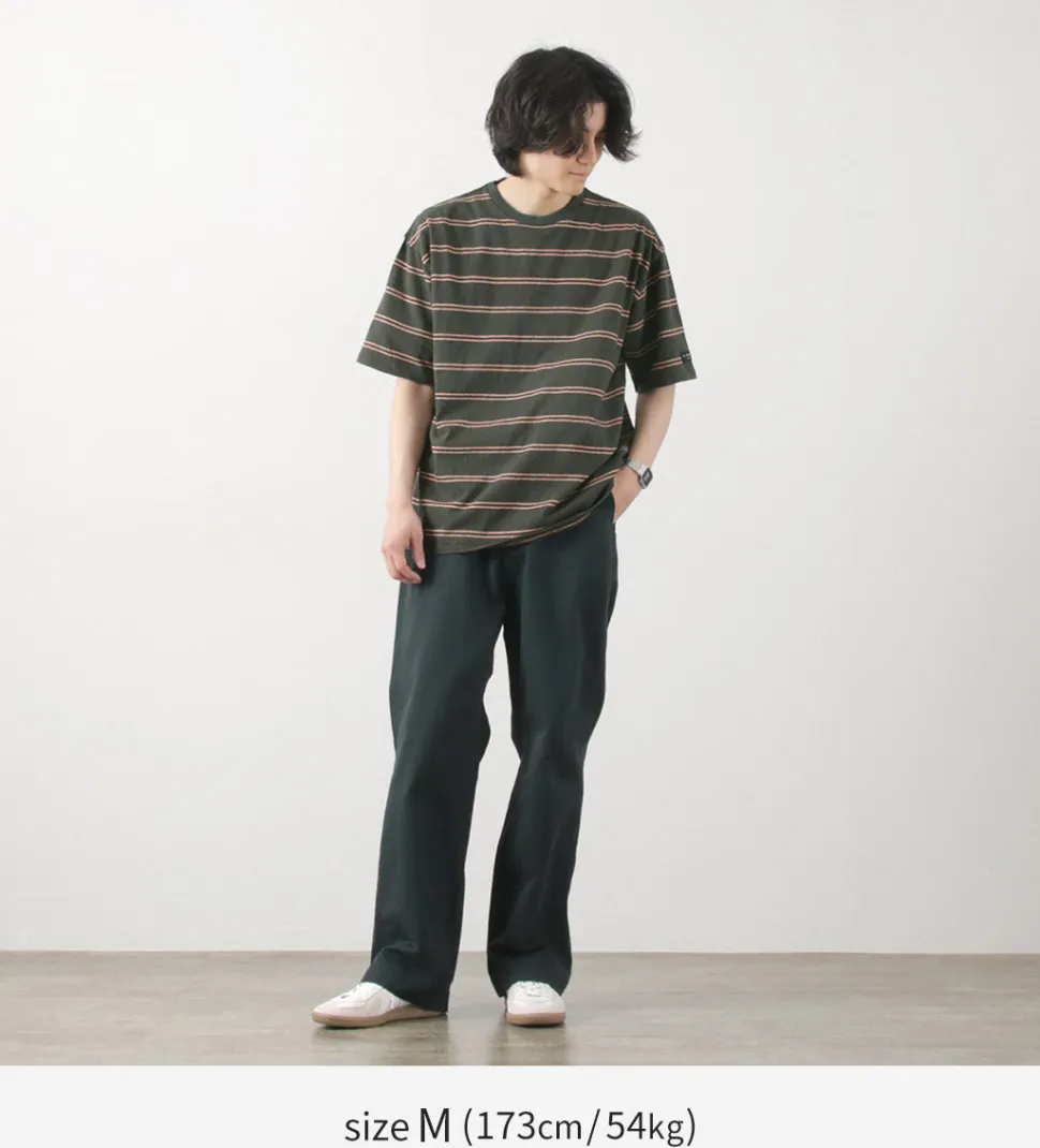 ILL ONE EIGHTY / Retro stripe T-shirt