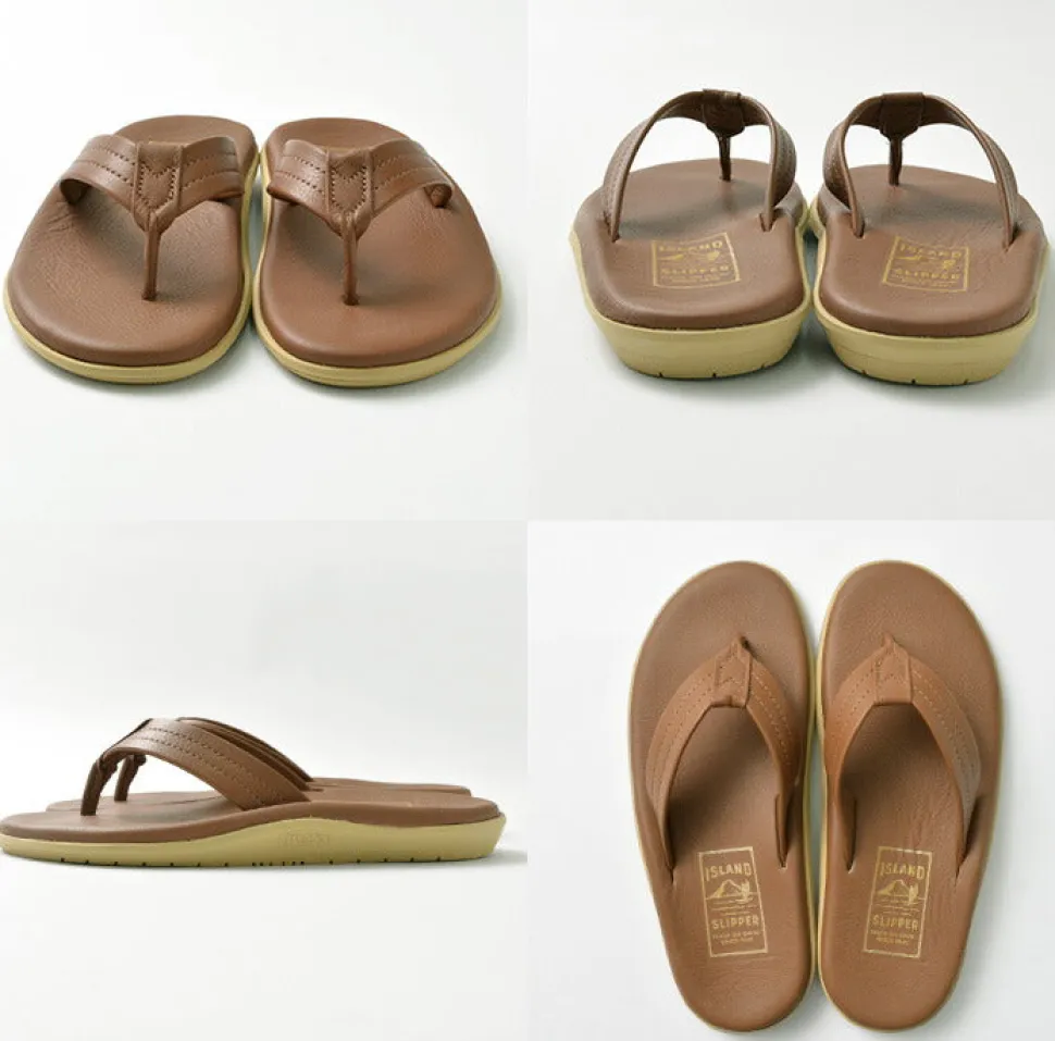 ISLAND SLIPPER / Leather sandal