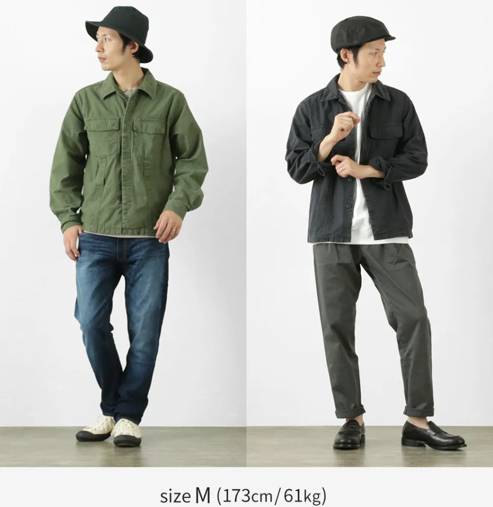 JAPAN BLUE JEANS / CODE:SILVER RJB4371S Military Fatigue Jacket