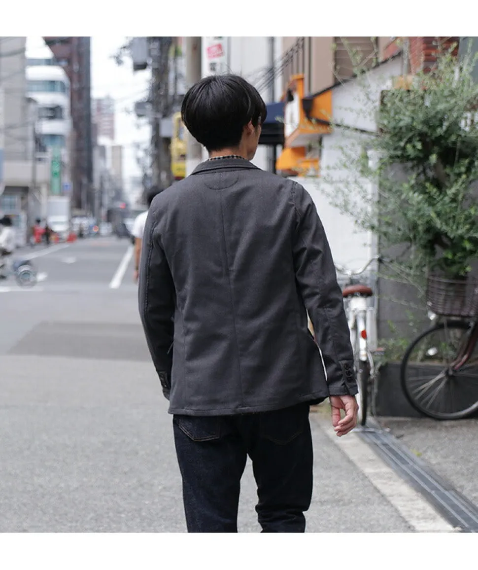 JAPAN BLUE JEANS / Full flannel serge tailored jacket