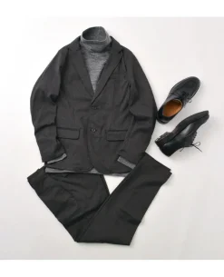 JAPAN BLUE JEANS / Full flannel serge tailored jacket