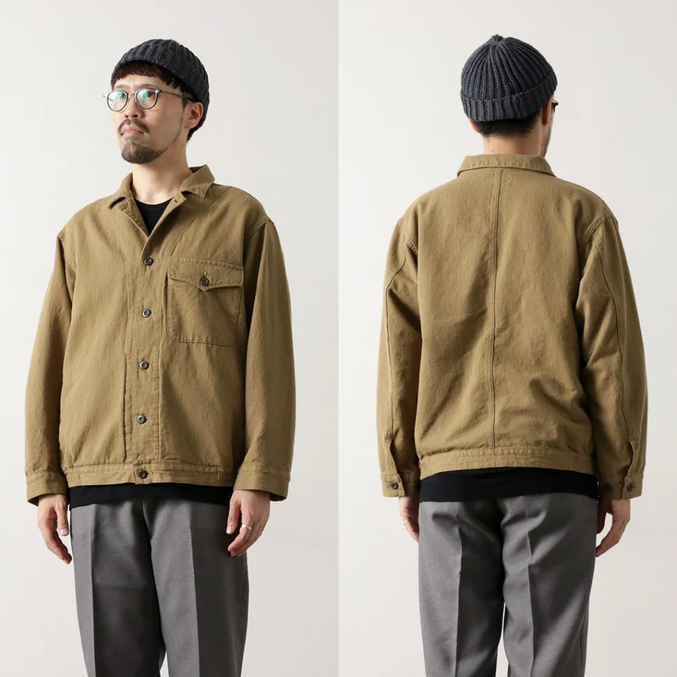 JAPAN BLUE JEANS / Military Herringbone Jacket