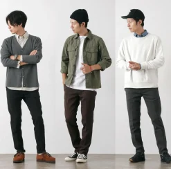 JAPAN BLUE JEANS / Officer Tapered Full Flanser Trousers