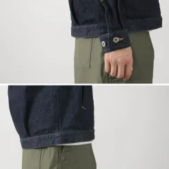 JAPAN BLUE JEANS / 13oz Denim Drizzler Jacket
