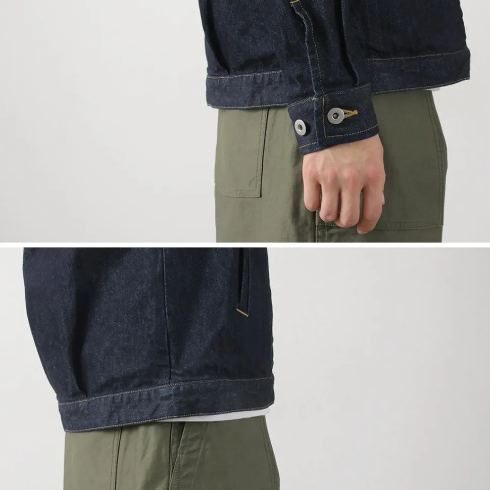 JAPAN BLUE JEANS / 13oz Denim Drizzler Jacket