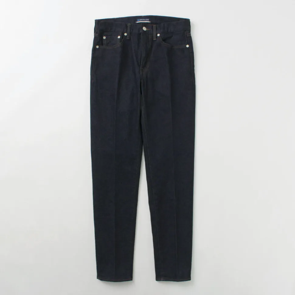 JAPAN BLUE JEANS / 12oz Stretch Center Crease 5P Denim One-washed