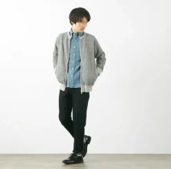 JAPAN BLUE JEANS / Prep 12oz Selvich Full Black Jeans