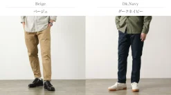 JAPAN BLUE JEANS / RJB1610 40/3 High Count Twill Wide Tapered Vintage Chinos