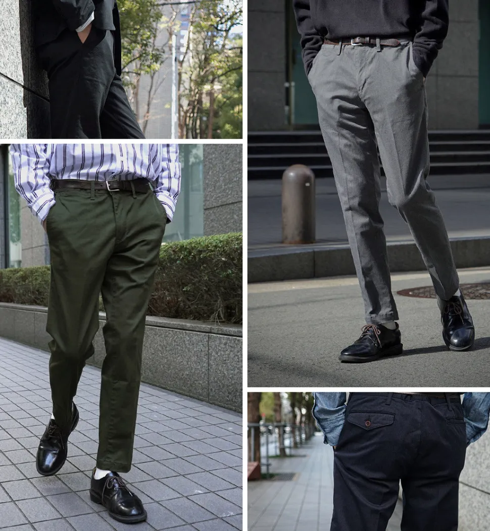 JAPAN BLUE JEANS / RJB4600 Officer Tapered Trousers