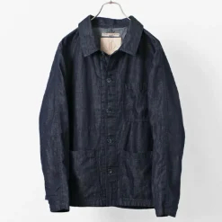 JAPAN BLUE JEANS / RJB7070 Summer French Coverall Jacket Cotton Linen Denim
