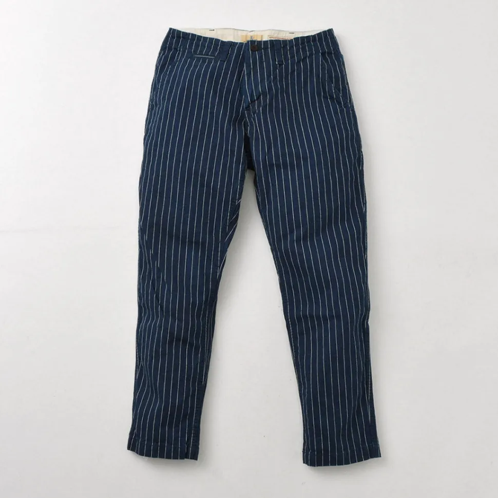 JAPAN BLUE JEANS / RJB1620Wide tapered chino stripe