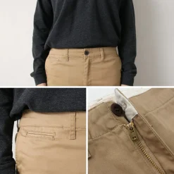 JAPAN BLUE JEANS / Semi-Wide Straight Chinos