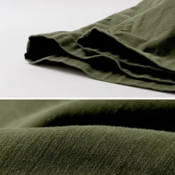JAPAN BLUE JEANS / Wide Baker Pants Sulphur-dyed Back Satin