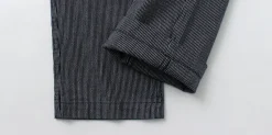 JAPAN BLUE JEANS / Wide Tapered Hickory Pants