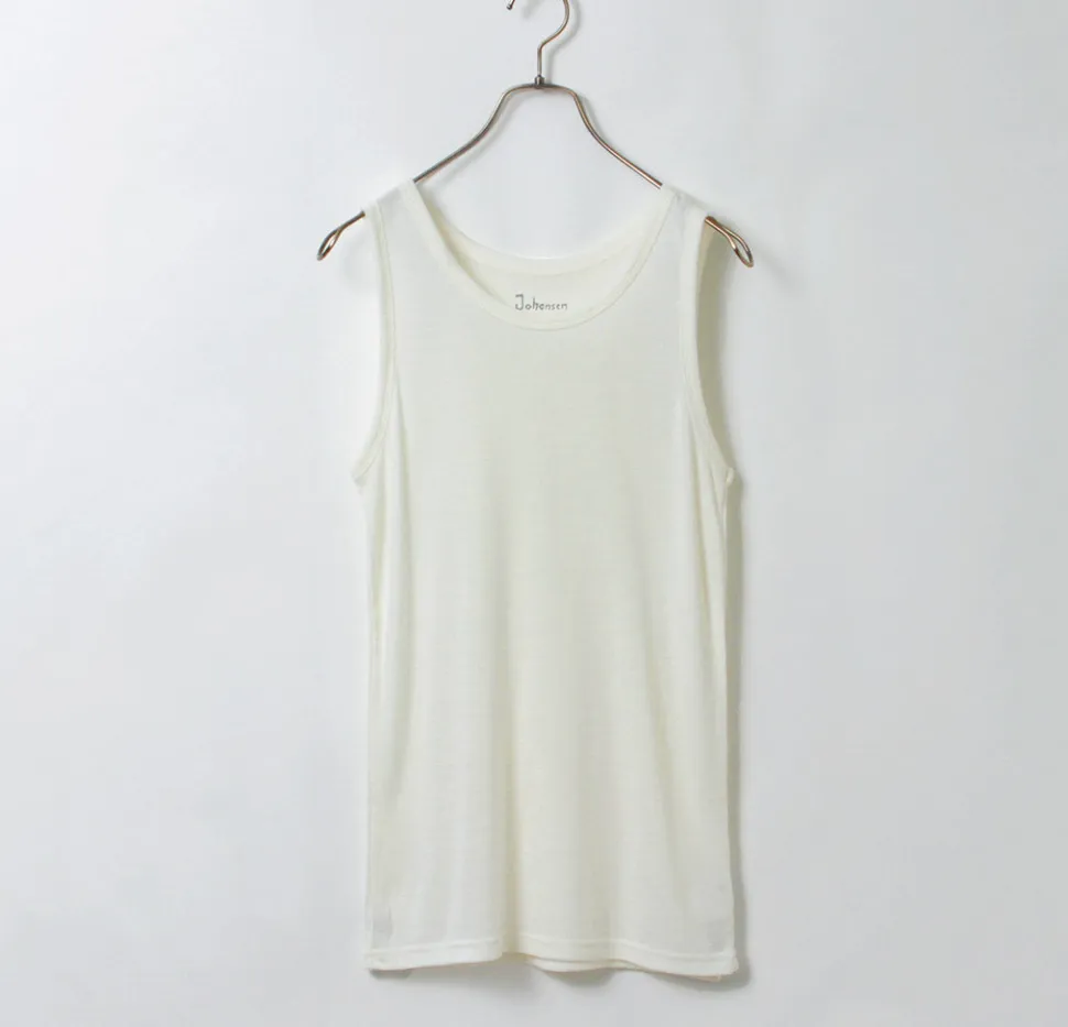 JOHA / 100% merino wool undershirt tank top