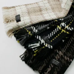 JOHN BRANIGAN / Irish Tweed Knit Scarf Scarf